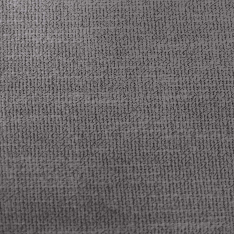Ensemble de chaises de salle à manger rembourrées en tissu avec dossier et pieds en bois, Gris
