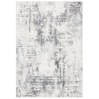 Tapis ivoire / gris anthracite