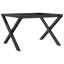 Chetna Coffee Table Legs X-Frame Steel-1428582308