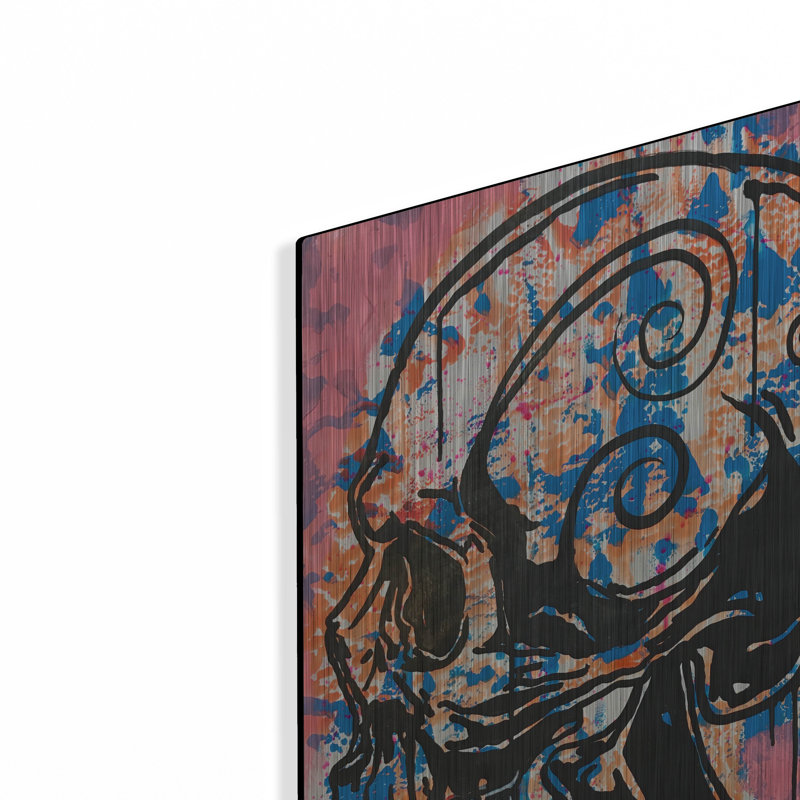 «Screaming Skull 1» par Dean Russo, H 24 po x l 16 po