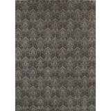 Ikat Area Rug in Gray