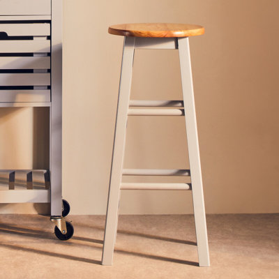 Veasey Solid Wood Counter Stool