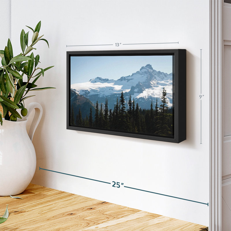 «Mt. Rainier Summit Wall Art», H 13 po x l 9 po
