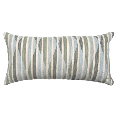 Elements Striped InsideOut® Outdoor Reversible Throw Pillow