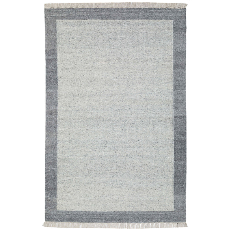 Tapis d'intérieur en laine Kaylee, Rectangle de 5 pi x 8 pi