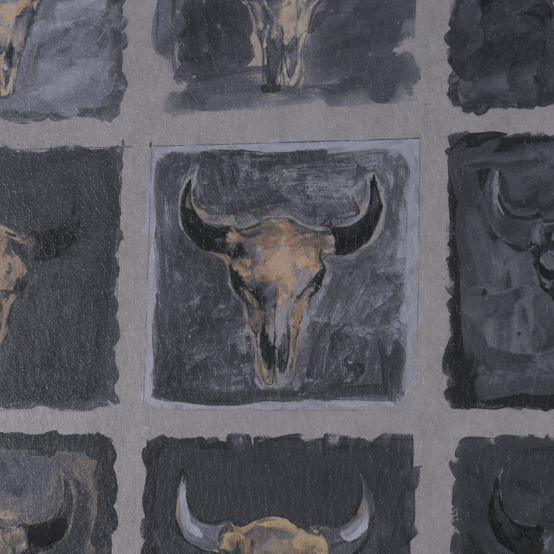 «Forty-Eight» par Natalia Boychenko-Tariq, œuvre d'art texturée encadrée à la main avec verre