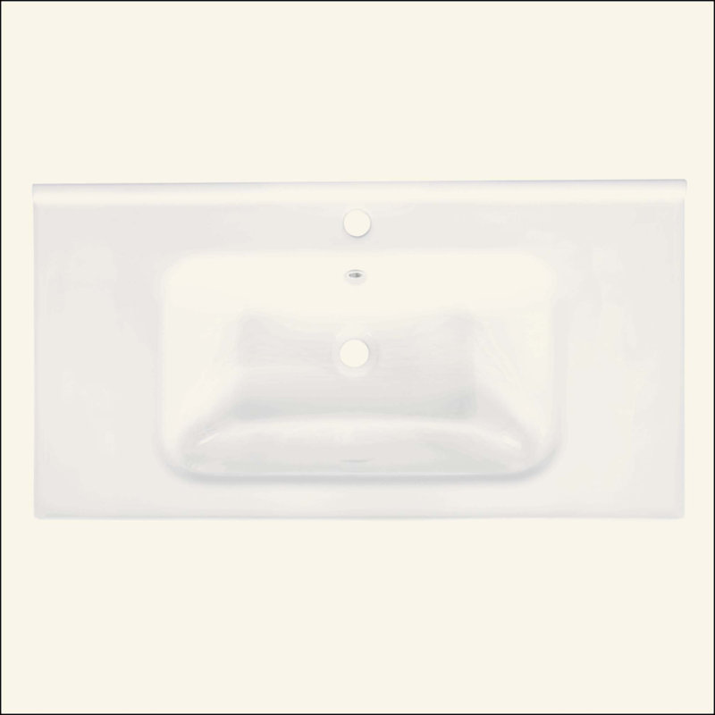 Lavabo en céramique, seulement évier en céramique, sans armoire