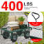 Chariot de jardin pliant et pliable