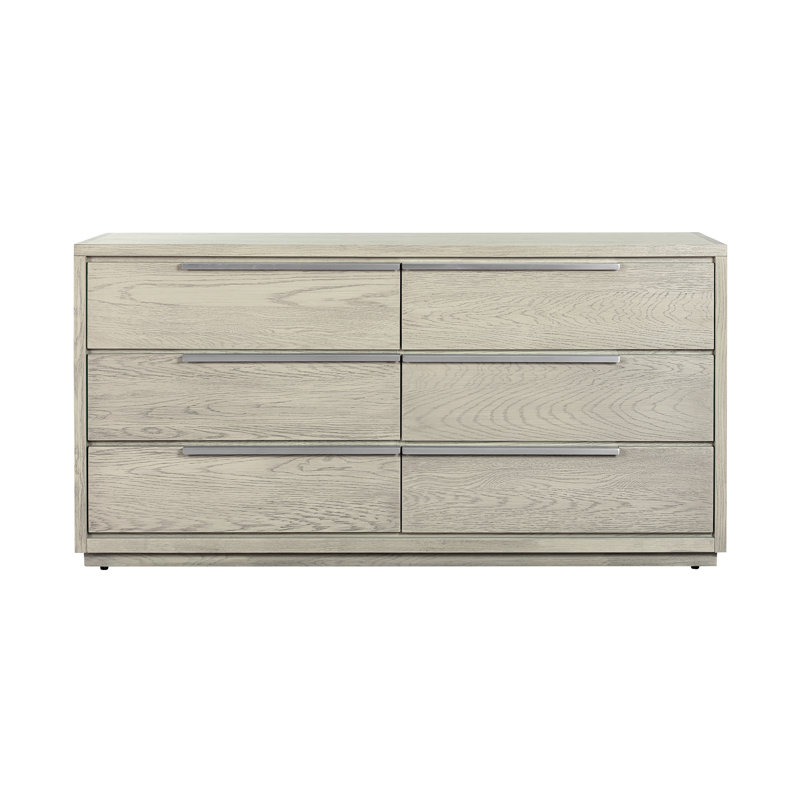 Amazyn 4 Piece Bedroom Set in Grey Oak Wood, King