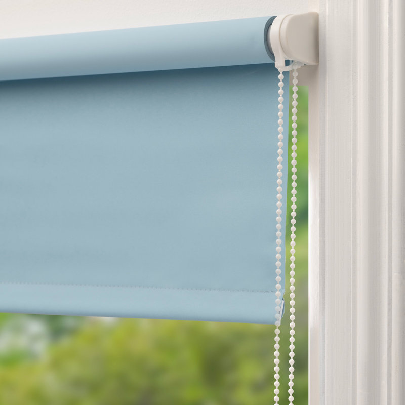 Roller Blind, Blue, 60cm W x 160cm L