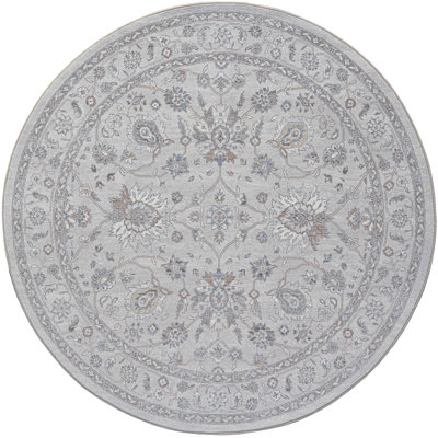 Round Meeks Persian Area Rug
