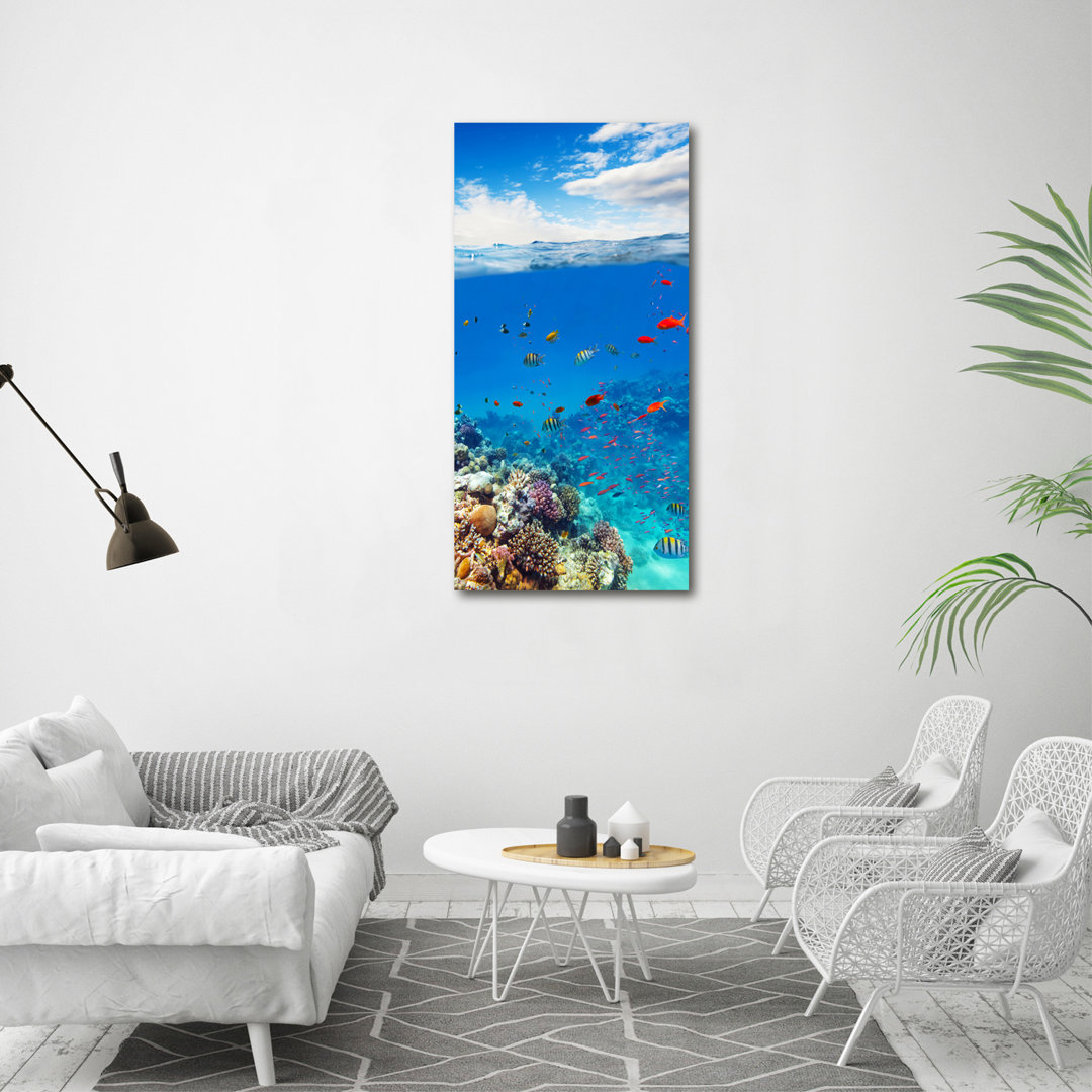 Coral Reef - Wrapped Canvas Print