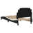 vidaXL Bed Frame Viana without Mattress Black and White 90x190 cm Faux Leather-1392749247-1392749240