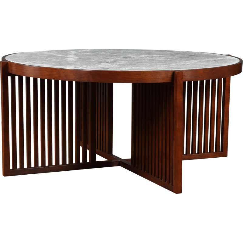 Park Slope Cross Legs Coffee Table, Central Valley