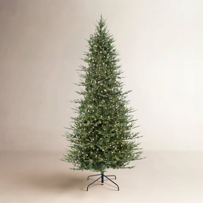 Hachmin Slender Pre-Lit Fir Christmas Tree