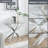 Modern Console Table Entryway Marble Table