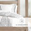 Ensemble d'édredon en microfibre à motif toutes saisons en duvet synthétique ultra doux à rayures diamantées-105813949