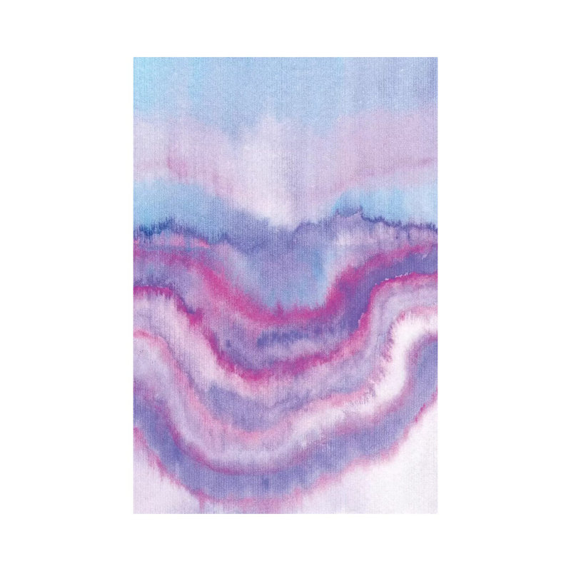 Abstract XVIII 1 Piece Wrapped Canvas Painting, 20.32 cm H x 30.48 cm W