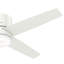 Ventilateur de plafond encastré à DEL à 4 pales de 54 po avec télécommande et ensemble d'éclairage inclus Advocate-39396445