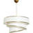 Stunning Gold Chandelier with Cotton Cap, 15.7 x 15.7 x 7.9 inches | Total Height: 28.3 inches | E27 Socket, Max 40W | CE Certified, Glam & Scandinavian Design, Perfect for Country Home Decor & Elegant Lighting-983199456-983199467