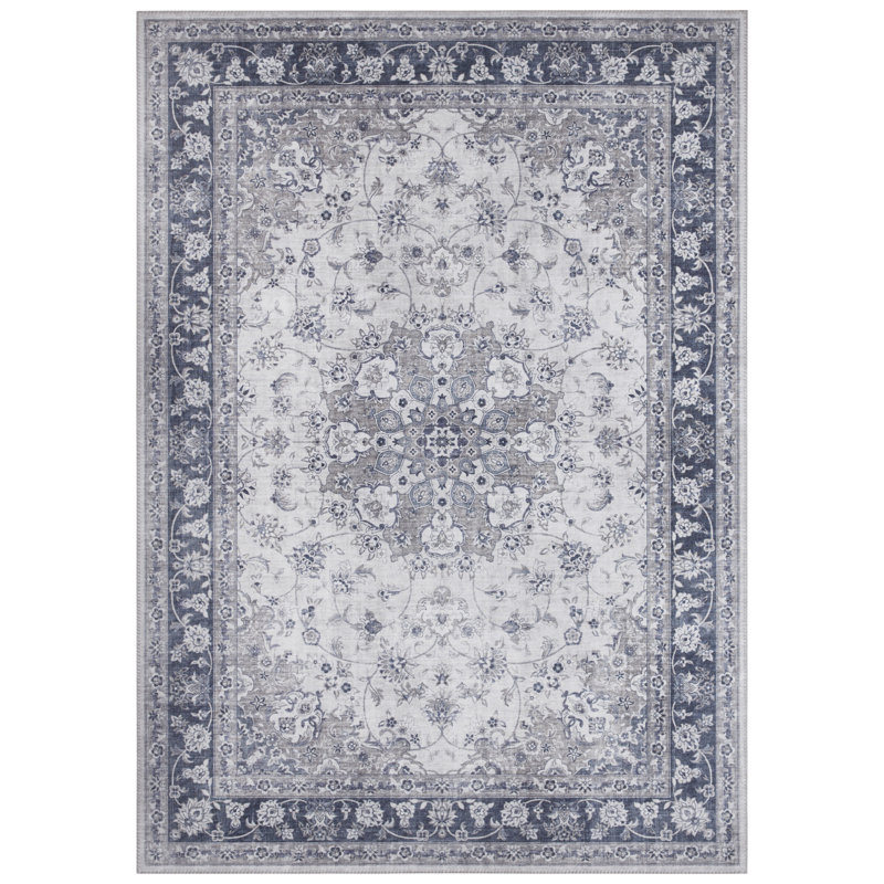Nain Tufted Sapphire Rug, Rectangle 120 x 160cm