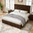 Solid Wood Bed Frame,King