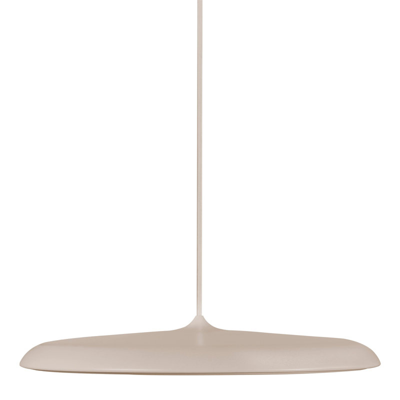 1 - Light Pendant, 0.9 W, 6cm H x 40cm W x 40cm D, Beige