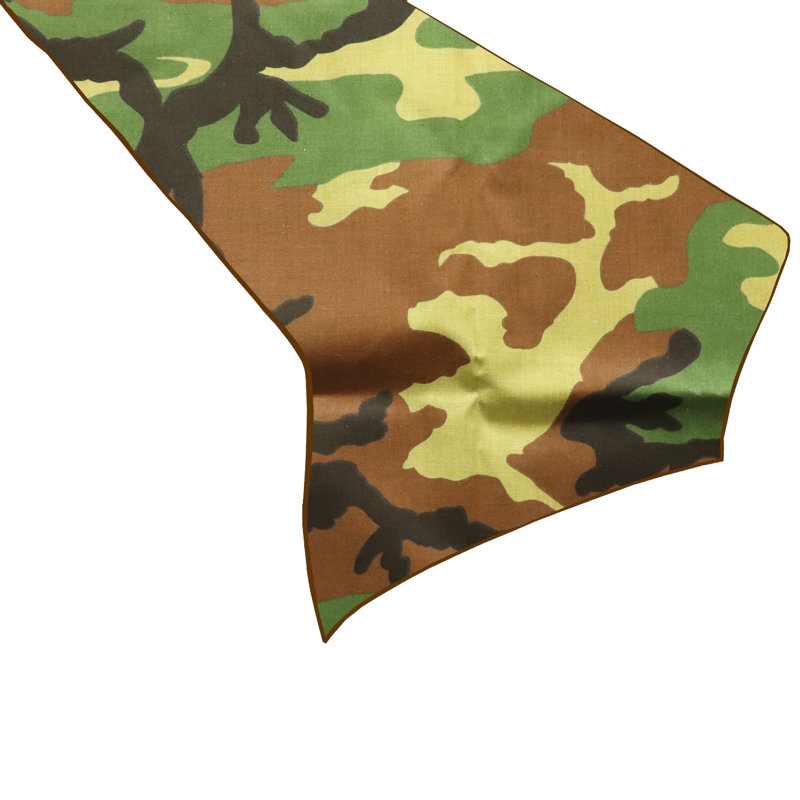 Chemin de table Camouflage, L 108 po x l 24 po