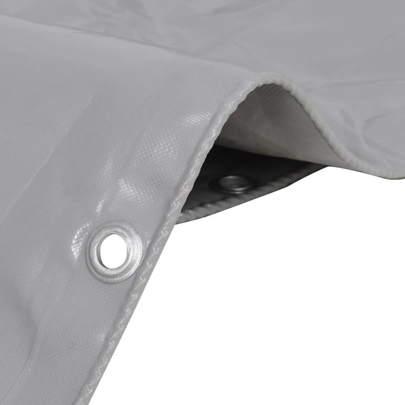 Bâche vidaXL, Gris, L 157,5 po x P 236,2 po