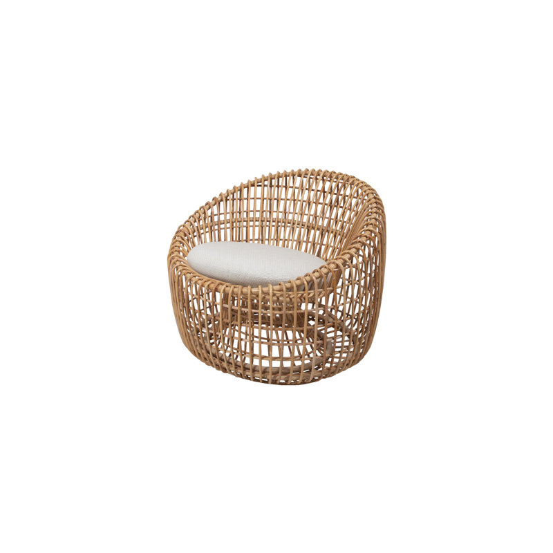 Nest Papasan Chair - Modern Danish Rattan Design