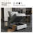 Tremee U-shaped Modular Sectional Sofa with Chaise-1479947104