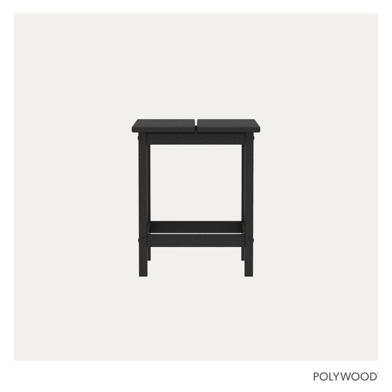 Studio 18 Square Side Table, Black