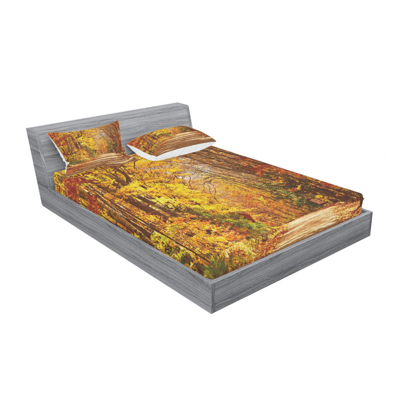 Ensemble de draps View Outdoor, Ensemble de draps pour lit double avec un drap-hou