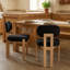 Chaises de salle à manger en bois Ahn, chaises de salle à manger rembourrées en tissu moderne-124571349-124571346