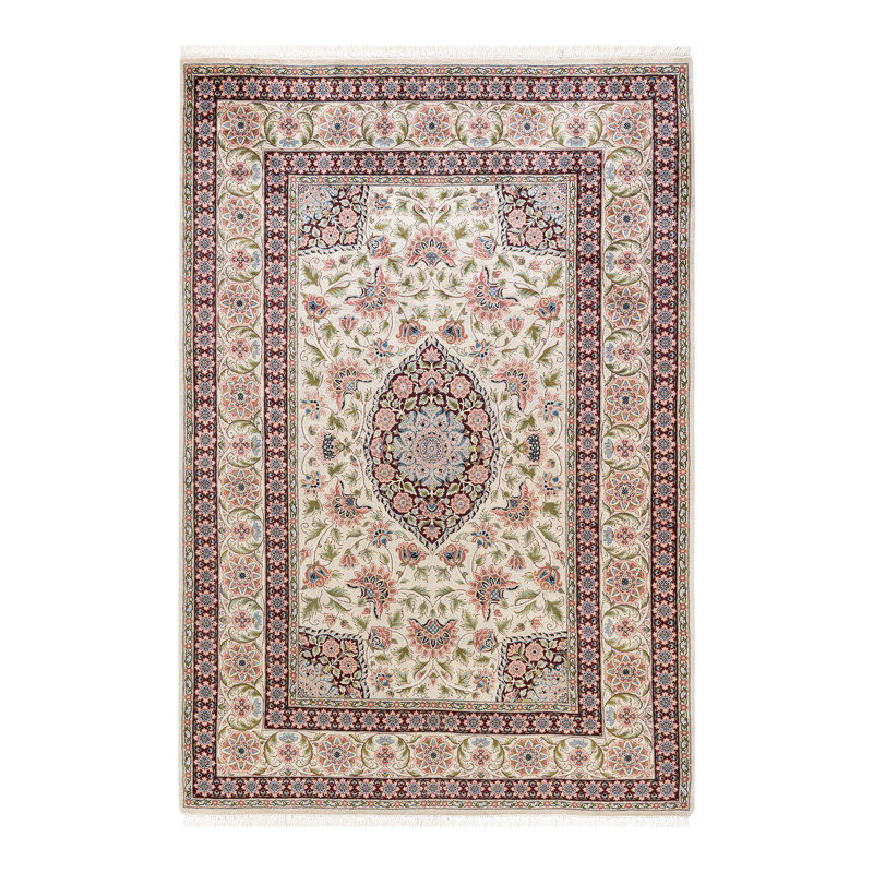 Classic One-of-a-Kind 6' 2" x 9' 0" Hand Knotted Area Rug