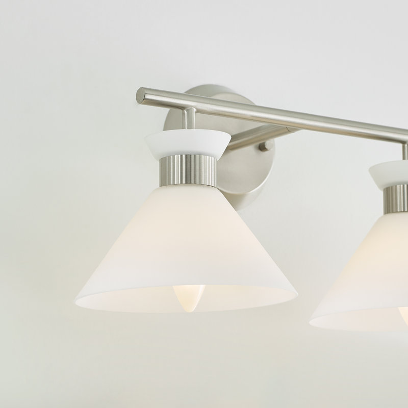 Belcarra Vanity Light, Brushed Steel, 2