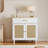 Versatile Pet Enclosure With Hidden Litter Box And Extra Storage