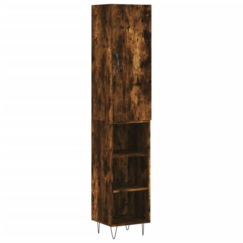 34.5cm Sideboard, Smoked Oak