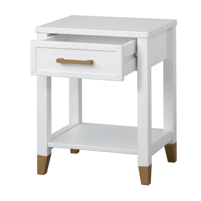 Table de bout avec rangement Tapscott