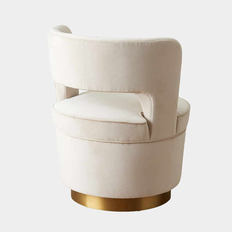Stella Swivel Armless Chair
