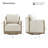 Zenda Upholstered Swivel Accent Chair-653491968-653491999