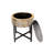 Talique Solid Wood End Table-1560736627