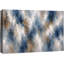 Abstrait bleu beige, motif vertical, images de salon moderne, impression sur toile encadrée-126096646-126096649