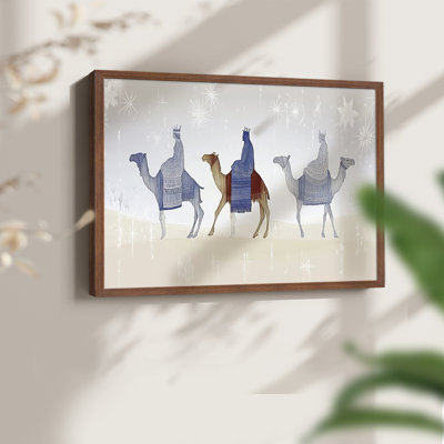 Art de Noël - XXXV - reproduction encadrée - réarmable