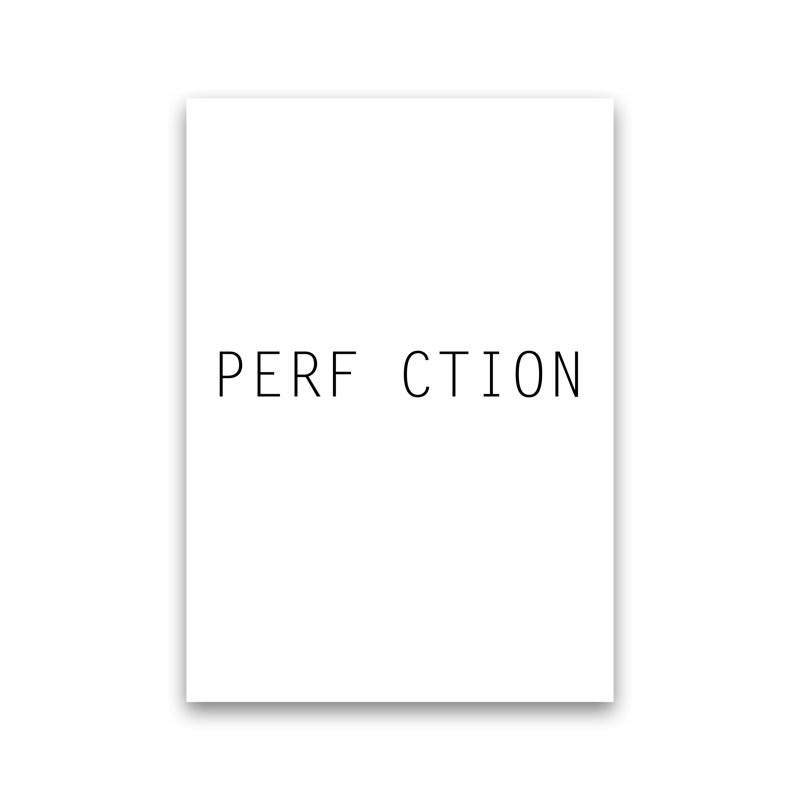 Perfection - Print, No Framed, 84.1cm H x 59.4cm W x 4cm D