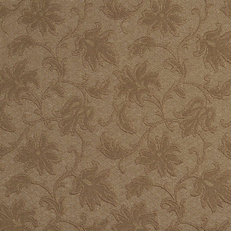 Tissu floral matelassé, Vert