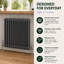Uxbridge Horizontal Traditional Colosseum Radiator-40191184-40191188