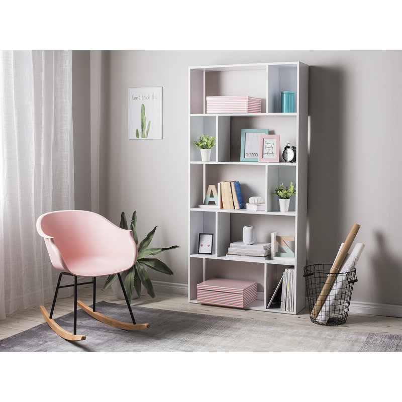 Shaylee 174cm H x 83cm W Standard Bookcase, White