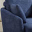 Chaise pivotante rembourrée avec 2 coussins latéraux (ensemble de 2)-101644155