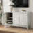 Damera Farmhouse Sideboard with Wood Legs-102507169